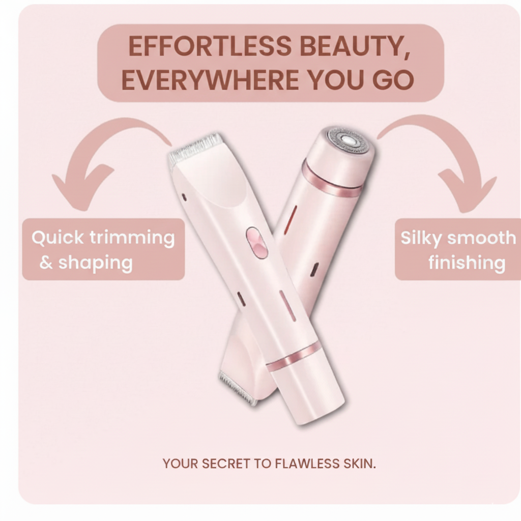 Trimora - 2 in 1 Bikini & Body Trimmer